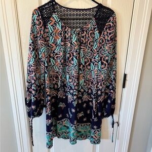 Medium long sleeve dress